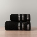 LUXURY Ręcznik, 70x140cm, kolor 156 czarny LUXURY RB0 156 070140 1