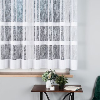 Firanka żakardowa na metry 018352 wysokość 150 cm kolor biały