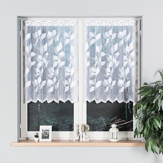 Firanka żakardowa na metry 023083 wysokość 100 cm kolor biały