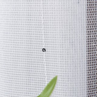 Firanka fantazyjna z ołowianką na metry wysokość 305 cm kolor biały