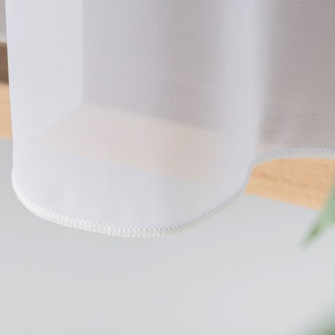 Firanka z ołowianką na metry wysokość 160 cm kolor biały