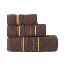 Ręcznik z zawieszką Mars 70x140 cm kolor brązowy