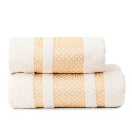 LIONEL Ręcznik, 50x90cm, kolor 783 kremowy ze złotą bordiurą LIONEL RB0 783 050090 1