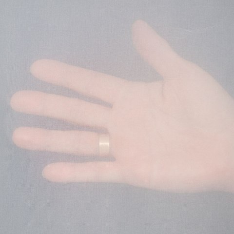 WOALIA Firanka z ołowianką, 300cm, kolor 004 szary WOALIA/OLO/004/300000/1