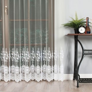 Firanka kremowa haftowana z samym dołem 121377/BIS/A12/250000/1