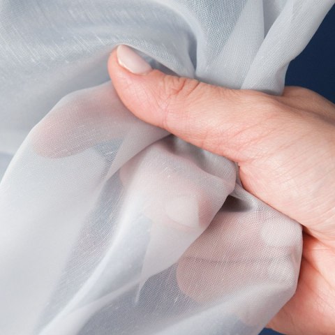 GAJANA Firanka z ołowianką, 300cm, kolor 004 szary GAJANA/OLO/004/300000/1