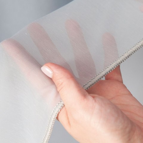 GAJANA Firanka z ołowianką, 300cm, kolor 004 szary GAJANA/OLO/004/300000/1