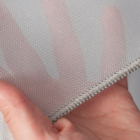 IRMINA Firanka z ołowianką, 300cm, kolor 004 szary IRMINA/OLO/004/300000/1