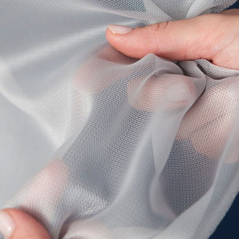 IRMINA Firanka z ołowianką, 300cm, kolor 004 szary IRMINA/OLO/004/300000/1