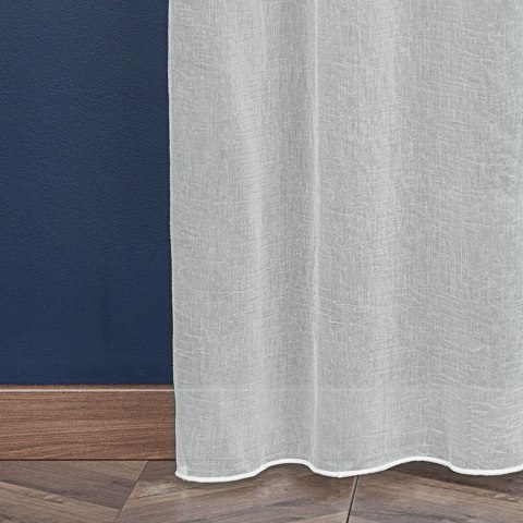 SAFONA Firanka kreszowana z ołowianką, 295cm, kolor 002 szary 030050/OLO/002/295000/1