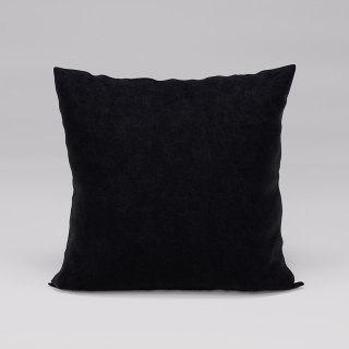 MILAS Poszewka dekoracyjna, 40x40cm, kolor S39 czarny - szyta w Polsce MILAS0 POP S39 040040 1