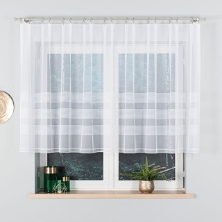 MICHALINA Firanka konfekcjonowana, 120x200cm, kolor 001 biały 000326/000/001/120200/1