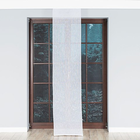 Firanka fantazyjna z ołowianką na metry wysokość 280 cm kolor biały