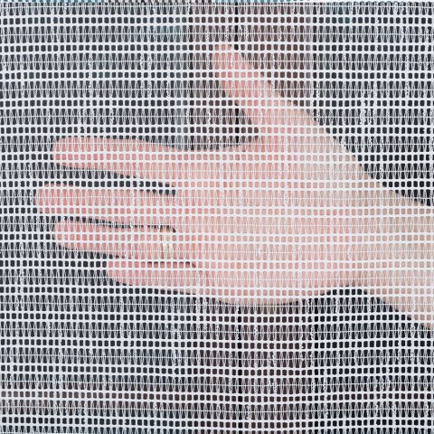 Firanka fantazyjna z ołowianką na metry wysokość 280 cm kolor biały