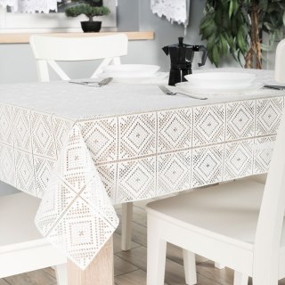 Obrus dziany żakardowy, kolor naturalny 010 354530/000/010/160000/1