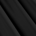 Zasłona zaciemniająca Logan 135x270 cm kolor czarny taśma