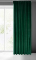 Zasłona gotowa Madlen 140x300 cm kolor zielony taśma