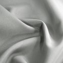 Zasłona z miękkiej tkaniny Rita 140x250 cm kolor stalowy przelotki