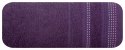 Ręcznik bawełniany POLA 70x140 cm kolor fioletowy