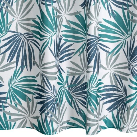 Zasłona gotowa Elina 140x250 cm kolor turkusowy