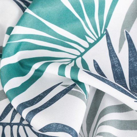 Zasłona gotowa Elina 140x250 cm kolor turkusowy