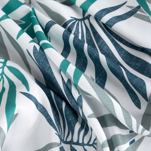 Zasłona gotowa Elina 140x250 cm kolor turkusowy