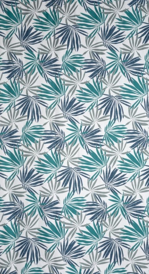 Zasłona gotowa Elina 140x250 cm kolor turkusowy