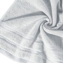Ręcznik bawełniany Glory 30x50 cm kolor srebrny