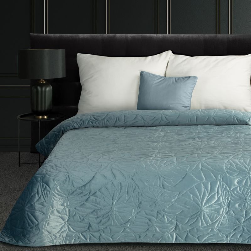 Narzuta na łóżko SALVIA1 NAR 280X260 kolor Niebieski
