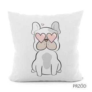 PIESIO Poszewka dekoracyjna VELVET, 40x40cm, kolor 001 PWA011/POP/001/040040/1