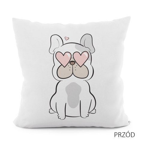 PIESIO Poszewka dekoracyjna VELVET, 40x40cm, kolor 001 PWA011/POP/001/040040/1