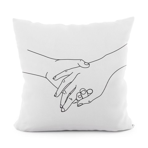 RAZEM Poszewka dekoracyjna VELVET, 40x40cm, kolor 001 PWA014/POP/001/040040/1