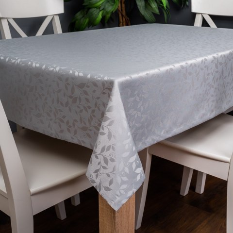 Tkanina obrusowa wodoodporna, kolor 003 ciemny szary TORENA/205/003/160000/1