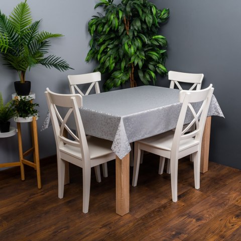 Tkanina obrusowa wodoodporna, kolor 003 ciemny szary TORENA/205/003/160000/1