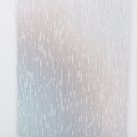 Firanka haftowana ze wzorem na samym dole, wysokość 280cm, kolor 020 biały z szarym 034398/955/020/280000/1