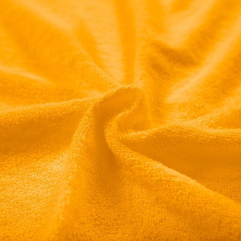 Prześcieradło frotte z gumką 160x200 cm kolor żółty