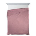 Narzuta jednokolorowa BONI 170x210 cm kolor różowy