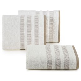 Ręcznik bawełniany NASTIA 50x90 cm kolor kremowy