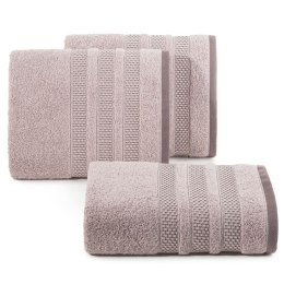 Ręcznik bawełniany NASTIA 50x90 cm kolor pudrowy