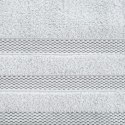 Ręcznik Riki 30x50 cm kolor srebrny