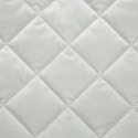 Narzuta welwetowa KRISTIN 220x240 cm kolor biały