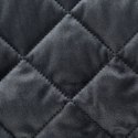 Narzuta welwetowa KRISTIN 220x240 cm kolor czarny