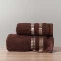LUXURY Ręcznik, 50x90cm, kolor 575 brązowy LUXURY RB0 575 050090 1