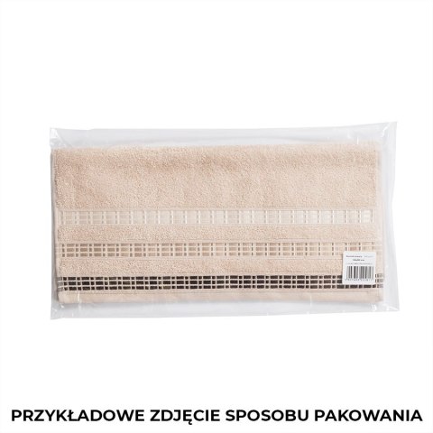 LUXURY Ręcznik, 50x90cm, kolor 783 kremowy LUXURY RB0 783 050090 1