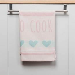 COOK Ścierka kuchenna, rozmiar 50x70cm, kolor różowo-miętowy 004 S00007/SCI/004/050070/1