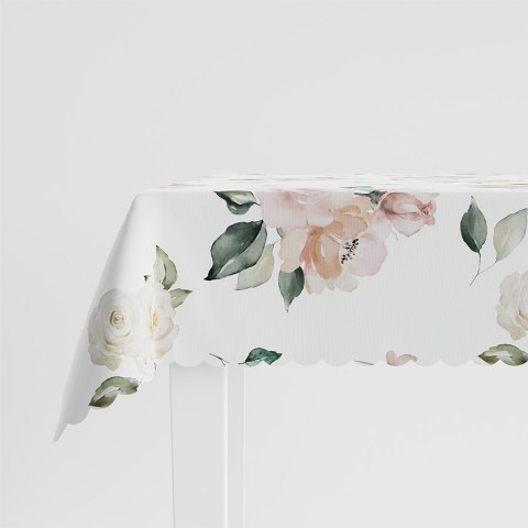 LANOSA Tkanina dekoracyjna NINA WODOODPORNA, szerokość 155cm, kolor 001 różowy D00002/NIW/001/155000/1