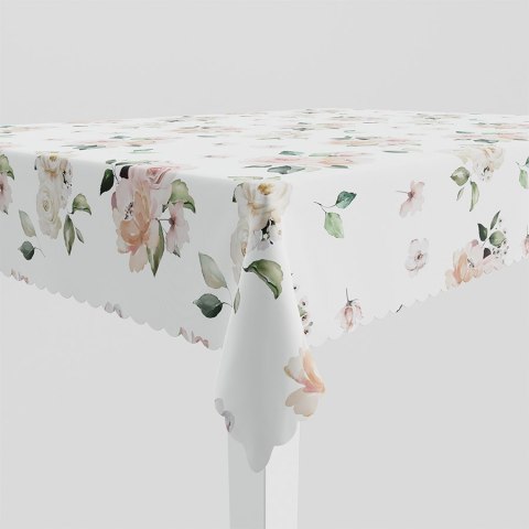 LANOSA Tkanina dekoracyjna NINA WODOODPORNA, szerokość 155cm, kolor 001 różowy D00002/NIW/001/155000/1