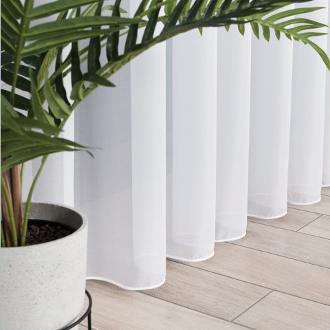 Woal z ołowianką, wysokość 305cm, kolor 001 biały 000101/OLO/001/305000/1