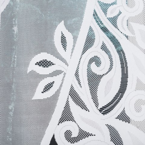 Firanka gotowa żakardowa POLA rozmiar 160x400 cm kolor biały