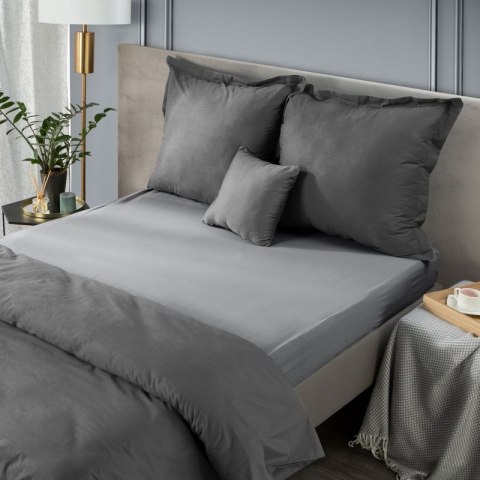 PRZEŚCIERADŁO Z GUMKĄ JERSEY D91 180X200 CM, WYS.30 CM STALOWY